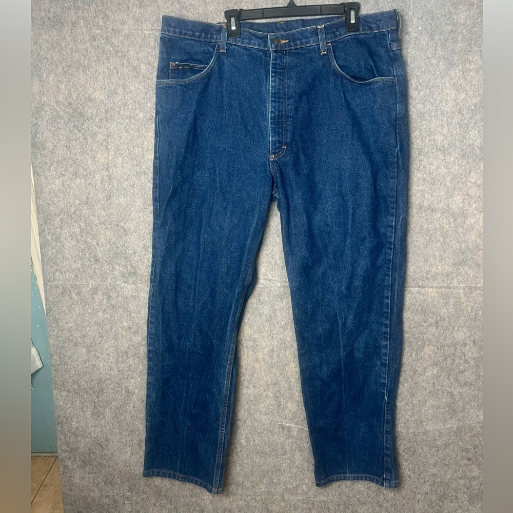 Tyndale Workwear Men Size 40 FR Fire‎ Resistant Straight Blue Denim Jeans